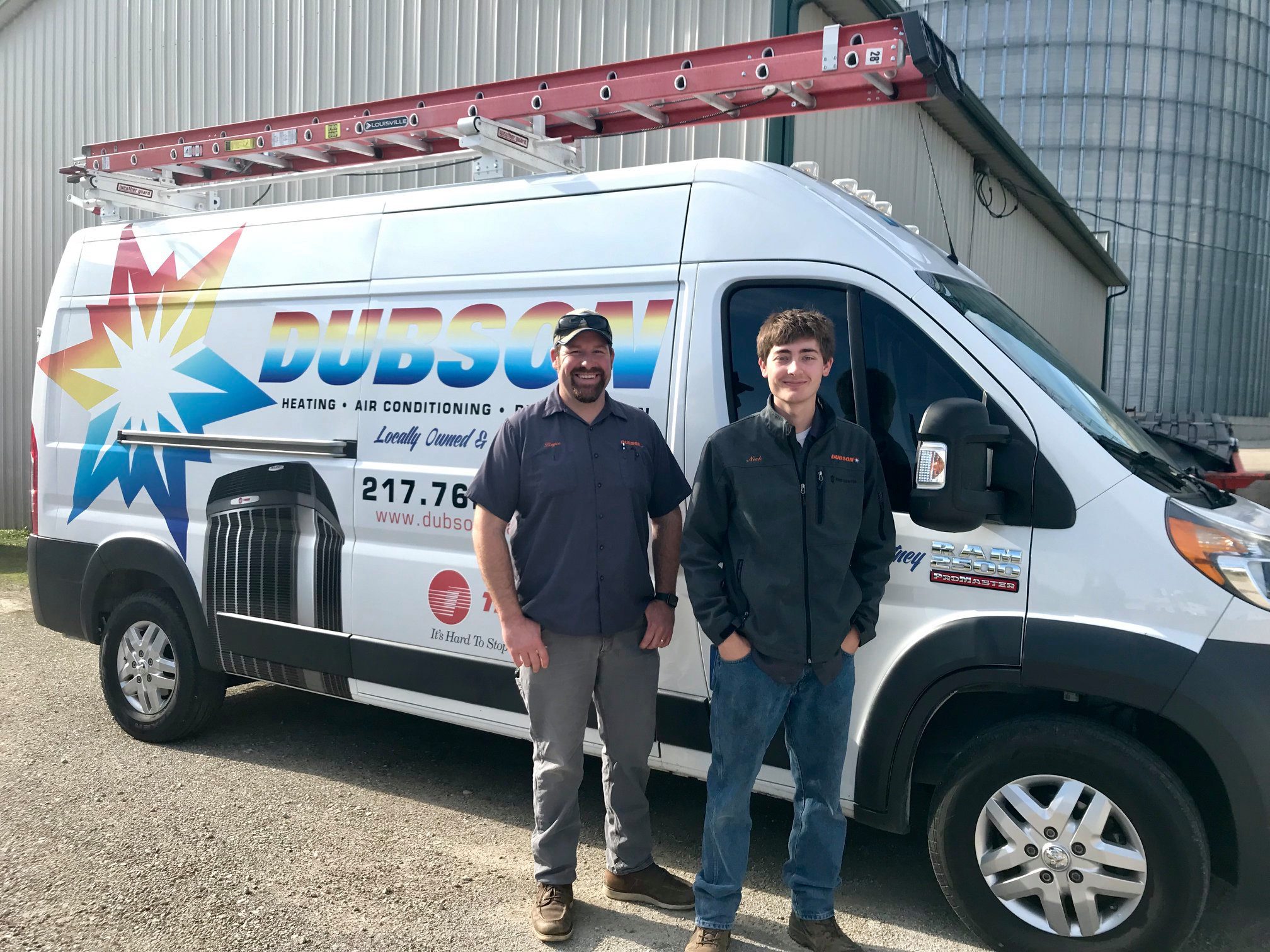 Dubson HVAC work Truck